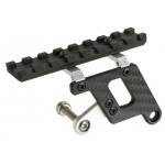 5KU карбоновый кронштейн для оптики for Hi-Capa airsoft pistols - silver GB-281-S